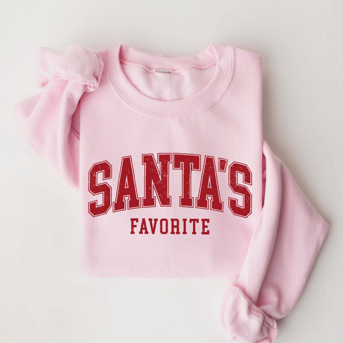 Santas Favorite Christmas Sweatshirt, Christmas Shirt, Womens Christmas Shirt, Christmas Gift, Funny Christmas Shirt, Festive Holiday Gift 873bcee1-e499-49c7-9a9f-e17eefcf75e2-2.png