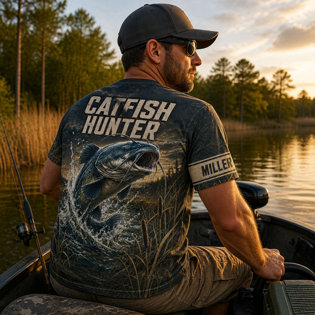 Catfish Hunter Camo AOP Tee — Custom Name Sleeve - Personalized T-Shirt - All Over Printed 875ba66f-eb0e-4c0c-a169-ba24260d2d53.jpg