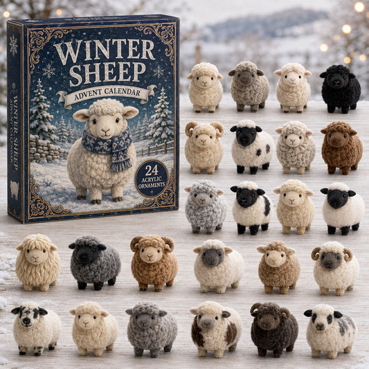 Winter Sheep Advent Calendar 2026 - 24-Day Festive Countdown, Acrylic Charms Blind Box - Gift For Farm Lovers 883b347e-8492-43e7-be02-215b5c9b3254-Winter_Sheep_-_AC0TM020.jpg