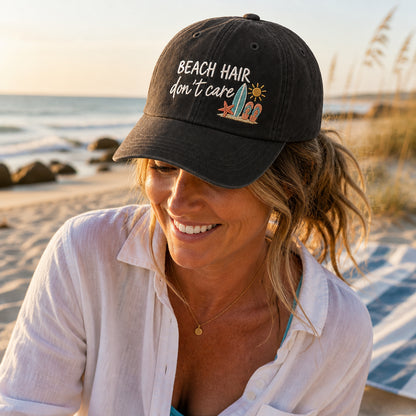 Beach Hair Dont Care Cap - Lifestyle 1