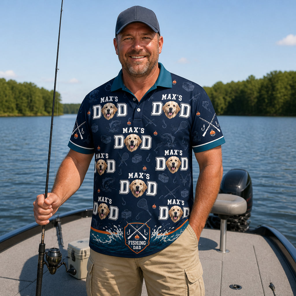 Fishing Dad Custom Photo - Lifestyle 1
