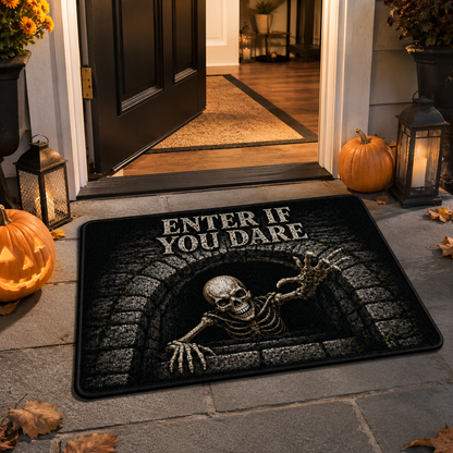 Enter If You Dare Skeleton Well Doormat – Spooky Halloween Front Door Mat, Gothic Haunted House Welcome Rug, Creepy Seasonal Porch Decor Gift 88b74a50-8e84-4595-a05a-fbe1817548a8-mocup-doormts.png
