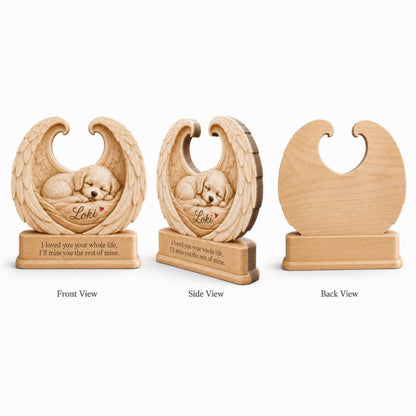 Personalized Cat Memorial Wooden Block, Custom Cat Photo Angel Wings Keepsake, Cat Loss Sympathy Gift, Pet Memorial Decor 895d414a-af4a-422e-8789-7df9e789c2c1-2.jpg