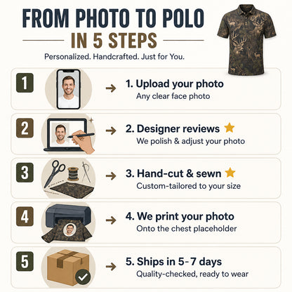 Woodland Buck Camo AOP Polo - Polo shirt - All over printed 89a7bf54-61b0-44fa-b6dd-1f2fd3984a69.jpg
