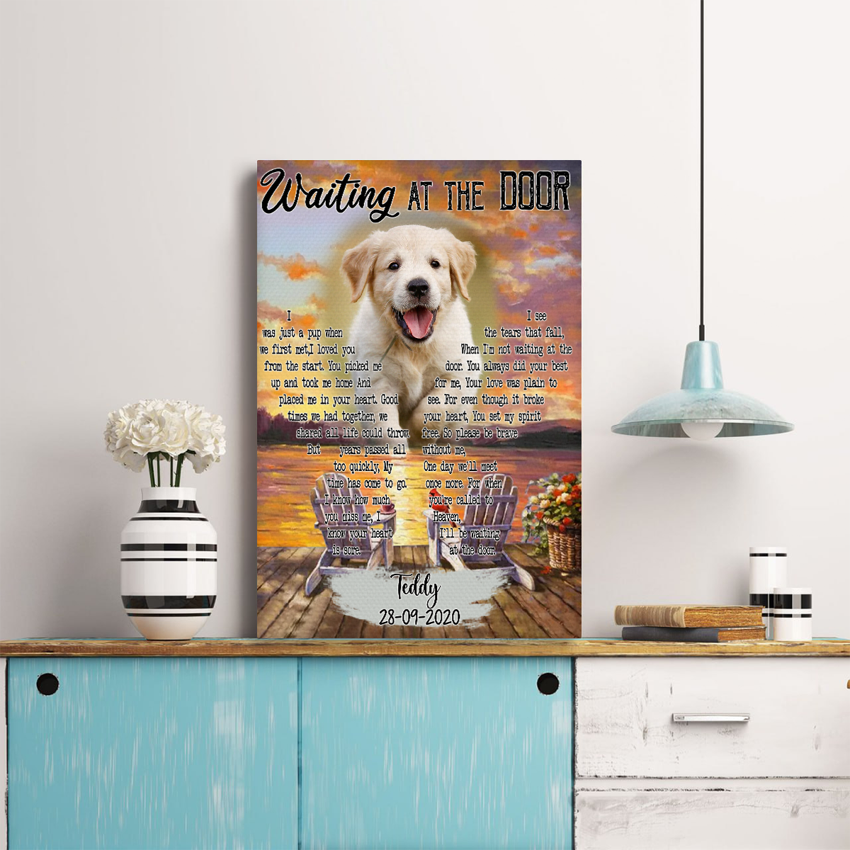 Personalized Dog Memorial Blanket - I Was Just A Pup When We First Met - Dog Memorial Gift For Him 8_8630d2ee-ba78-4bd2-94fa-d5cd954a03a4.png