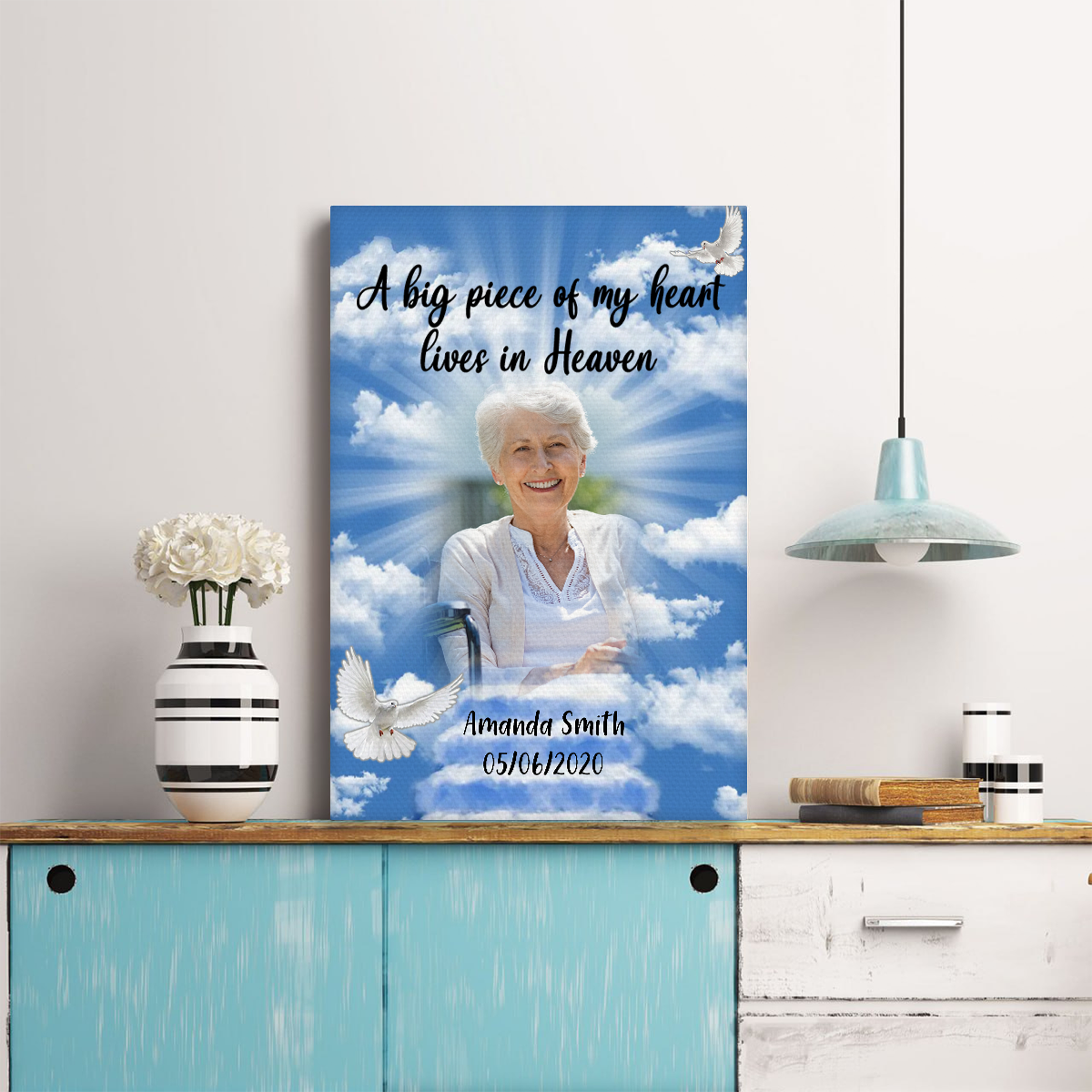 Dog Memorial Blanket - A Piece Of My Heart Lives In Heaven - Memorial Dog Gift 8_aff79ee0-3b64-42d5-bfaa-02d45e34cf5d.png