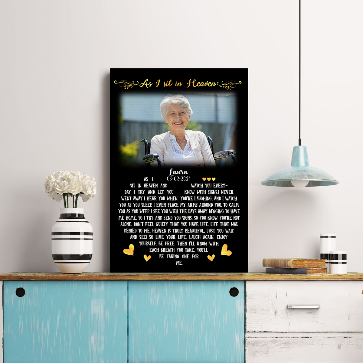 As I Sit In Heaven Black Personalized Photo Blanket Memorial 8_d33479a7-216c-4dce-ba11-f41ce9d6b7f4.png