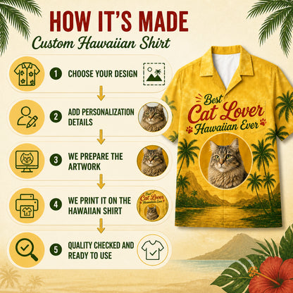 Cat Lover Hawaiian - How to customize