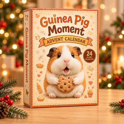 Guinea Pig Moment Advent Calendar 2026 - 24-Day Festive Countdown, Acrylic Charms Blind Box - Gift For Guinea Pig Lovers 8b424ca1-287e-41cd-8125-21a870e17b1d-guinea-box.png
