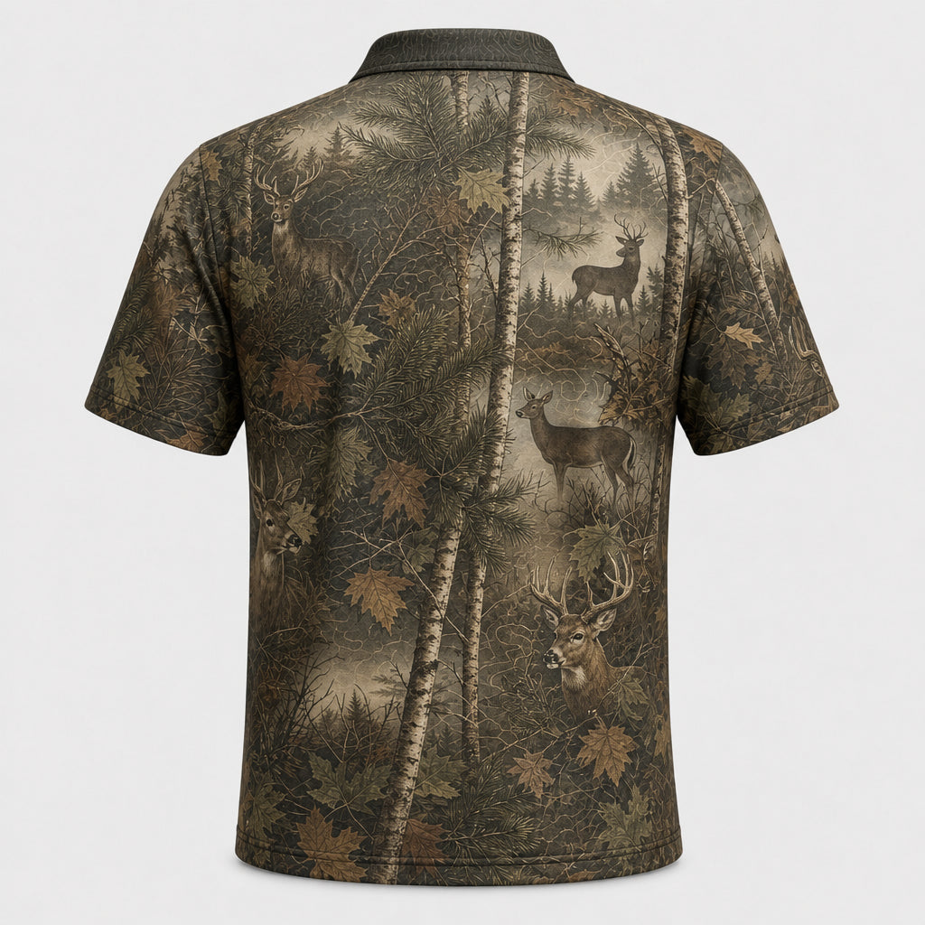 Woodland Buck Camo AOP Polo - Polo shirt - All over printed 8b91c146-7ec5-4c9f-8731-db982411e421.jpg