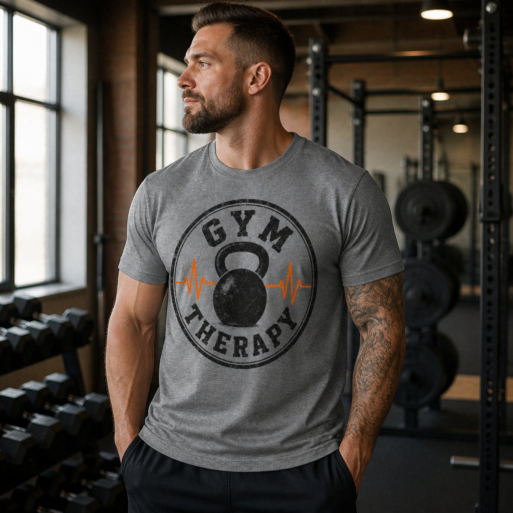 Gym Therapy Badge Tee - T-Shirt - All over printed 8ba15250-fbab-4a90-b9ef-ac9c4580ee3a.jpg