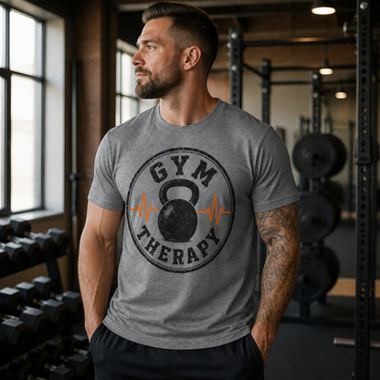Gym Therapy Badge Tee - T-Shirt - All over printed 8ba15250-fbab-4a90-b9ef-ac9c4580ee3a.jpg