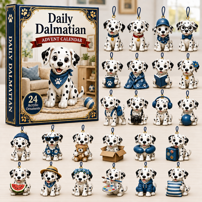 Daily Dalmatian Advent Calendar 2026 - 24-Day Festive Countdown, Acrylic Charms Blind Box - Gift For Dog Lovers 8ba859ee-5465-4233-9050-dfb05bda4fec-dalmatian-box-charms.png