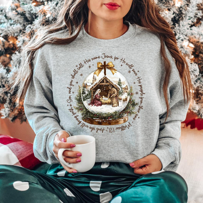 Christian Christmas Sweatshirt, Nativity Scene Sweater, Christmas Nativity Shirt, True Story Nativity, Religious Christmas Gifts, Jesus Tee 8bf2dc3b-6876-46c8-9e59-f54bb9427156-2.png