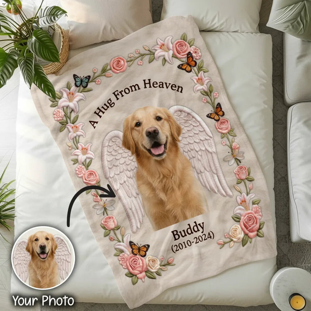 A Hug From Heaven - Memorial Blanket