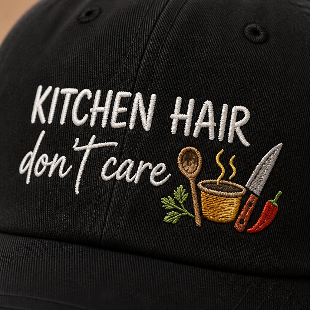 Kitchen Hair Dont Care Cap - How it is made
