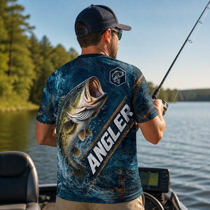 Personalized Largemouth Bass Angler AOP T‑Shirt - Personalized T-Shirt - All Over Printed 8d1fa86f-1e46-4ab5-bdc1-88128939482b.jpg