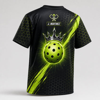 Custom Pickleball Crown AOP Team Tee - Personalized T-Shirt - All over printed 8e41a57c-41ad-4d44-9890-0cd03d09afc6.jpg
