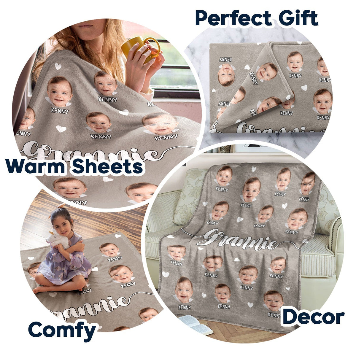 Custom Photo Kid Baby Faces - Birthday, Loving Gift For Grandma, Grandmother, Mom, Mother - Personalized Fleece Blanket, Sherpa Blanket 8f0966ea-7cc6-427d-afec-1f694f575108-DT968-HEL739-MK5.jpg