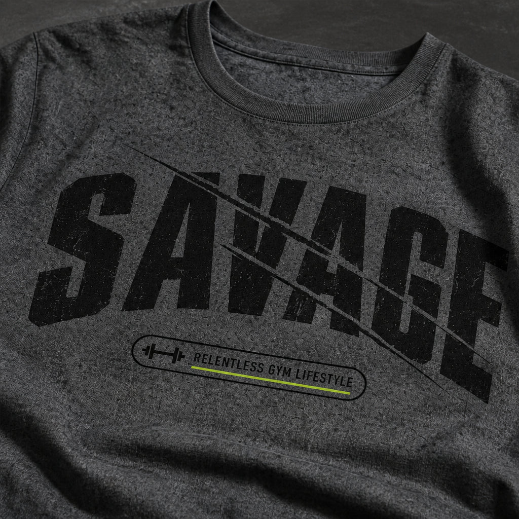 SAVAGE – Relentless Gym Lifestyle Tee - T-Shirt - All over printed 8f5af5c4-c990-46ce-bbbf-adcba52318cb.jpg