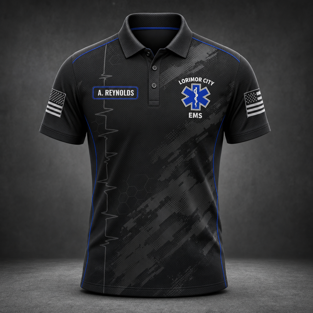 EMS Thin Blue Line Polo – Custom City, Name & Back Text - Personalized Polo shirt - All over printed 8f5f7211-3a67-452a-b5ad-0e0408191863.png