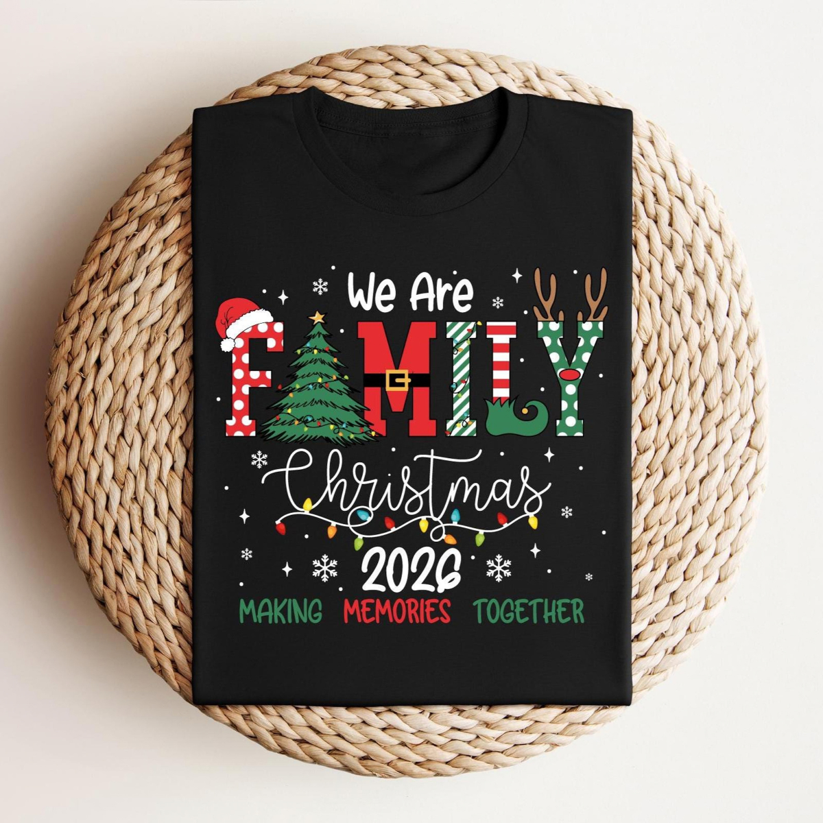 2026 Christmas Crew Sweatshirt, We Are Family Christmas, Family Christmas Tops, Festive Holiday Shirt, Christmas Party Tee 8f7c24f5-2b16-4f77-b710-afd8a9528a87-1.png