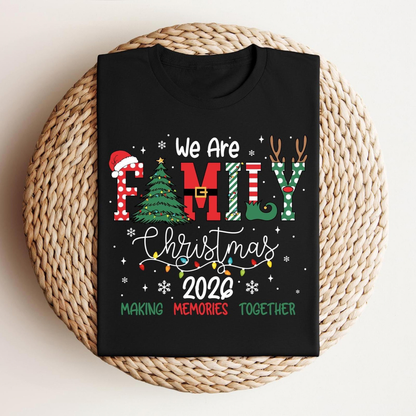 2026 Christmas Crew Sweatshirt, We Are Family Christmas, Family Christmas Tops, Festive Holiday Shirt, Christmas Party Tee 8f7c24f5-2b16-4f77-b710-afd8a9528a87-1.png
