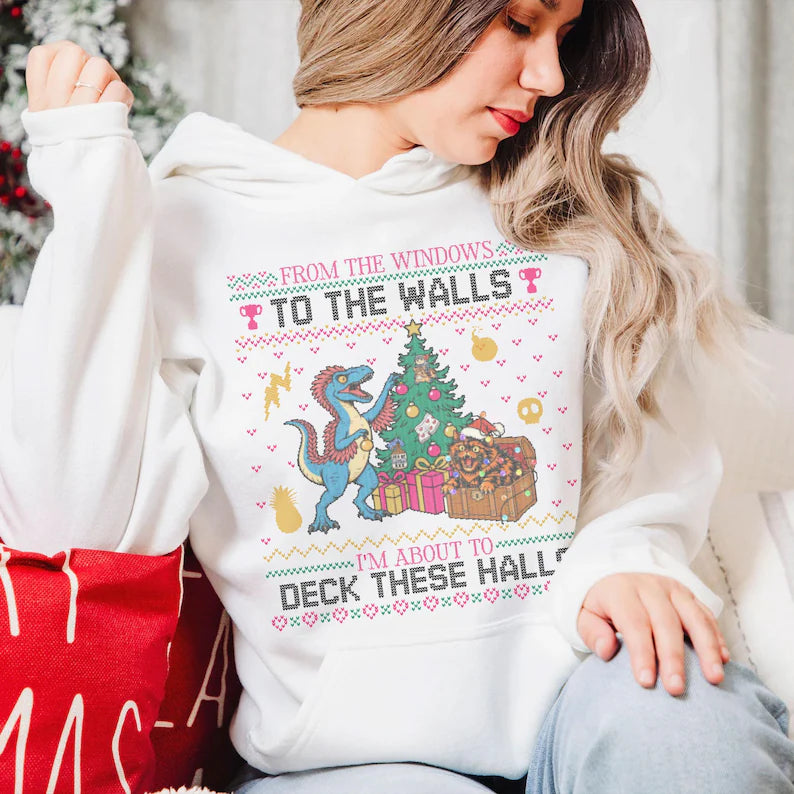 Dungeon Crawler Carl Ugly Christmas Sweater, Mongo & Donut Deck These Halls Holiday Crewneck, Unisex Festive Shirts 8fbc6a71-eccd-4934-8111-280c3cc6f52b-il_794xN.8642981264_ktn3.webp