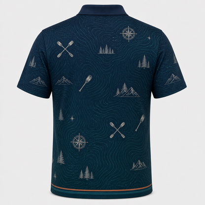 Kayak Knowledge Bigfoot AOP Polo - Polo shirt - All over printed 902d8457-a139-492b-acdb-b1dbfe82f12f.jpg