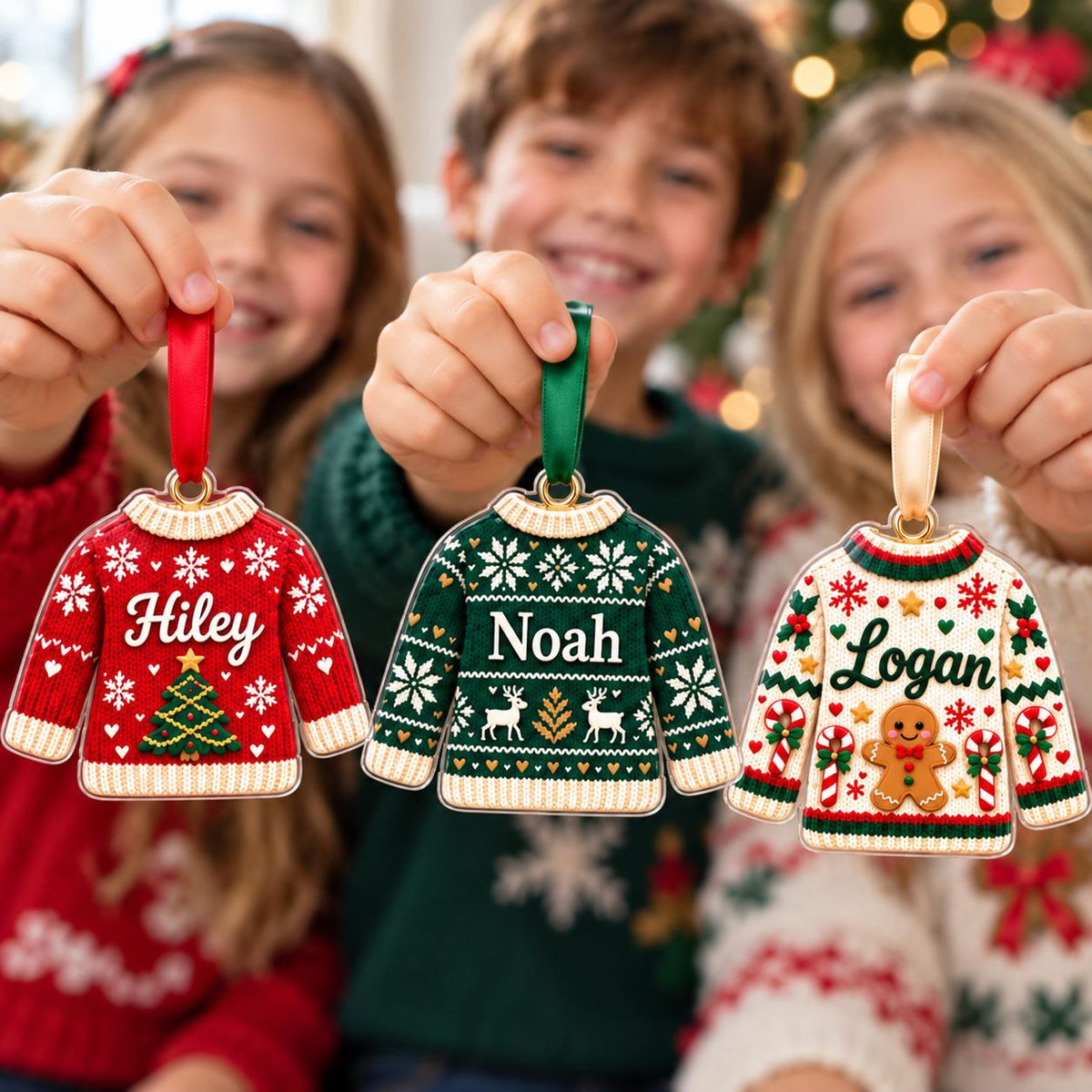 Custom Sweater Christmas Ornament With Name, Baby Name Ornament, Kids Gift 2026 Mini Sweater Letter Name Xmas Tree Decor, Family Ornament 906810c9-7b37-41de-8239-cb60a5efce9b-9.jpg