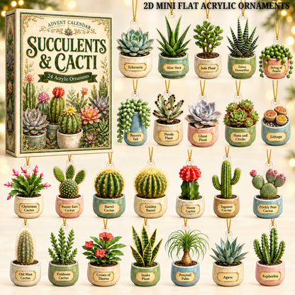 Succulents & Cacti Advent Calendar 2026 - 24-Day Festive Countdown, Acrylic Charms Blind Box - Gift For Nature Lovers 90e87dbb-19a5-42d1-a453-7b8ab825757e-succulent-text.png