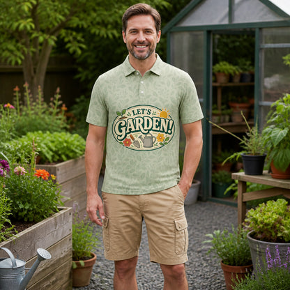 Let’s Garden! Retro Badge Polo - Polo shirt - All over printed 9153beab-098a-4852-97d0-4c758d337fff.jpg