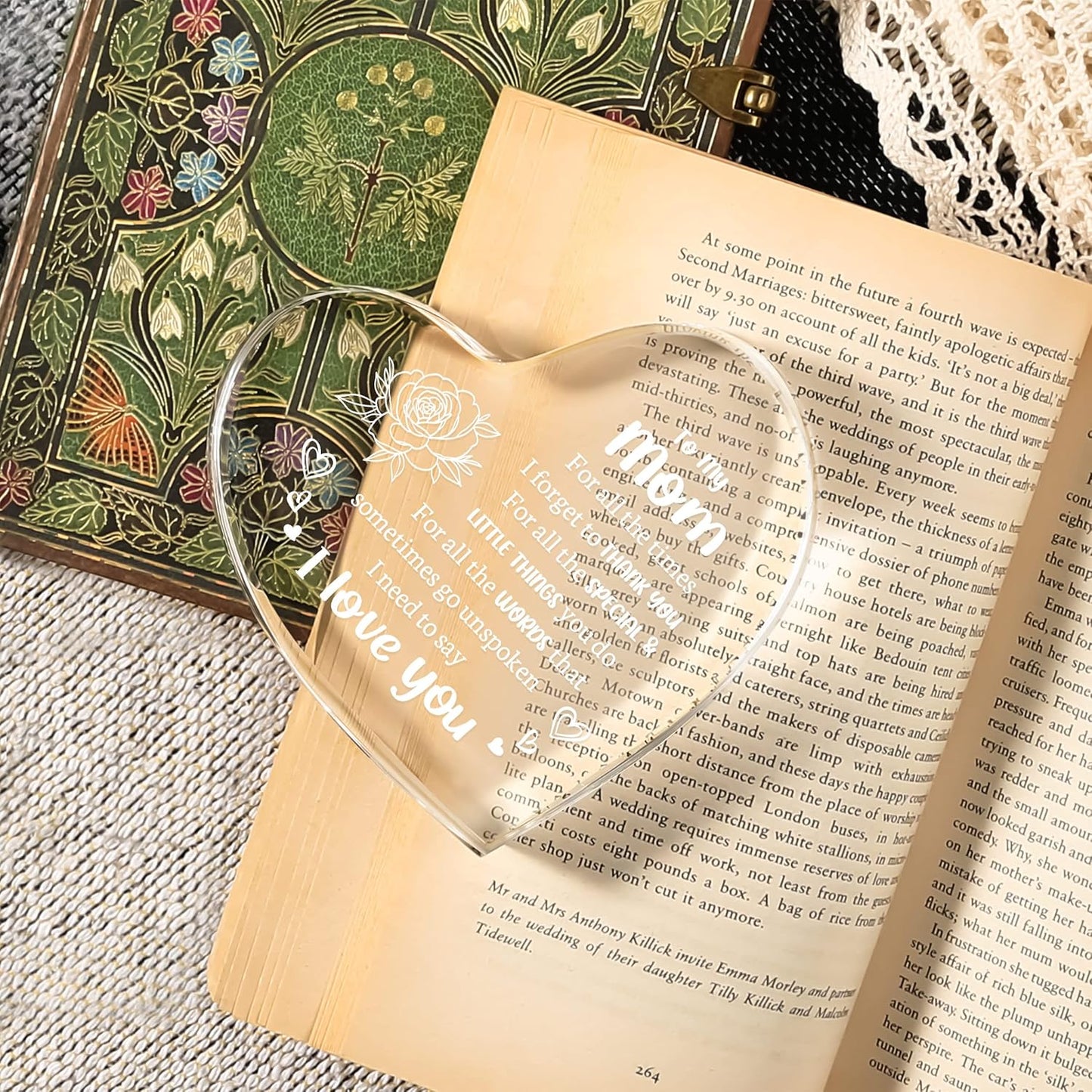 Mothers Day Gifts for Mom, Mom Birthday Gifts - Heart Shaped Acrylic Keepsake I Love You Mom Gifts from Son - Best Christmas Mother's Day Gifts from Daughter 915DSXETlwL._AC_SL1500.jpg
