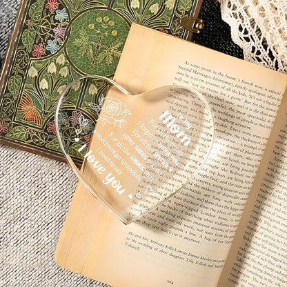 Mothers Day Gifts for Mom, Mom Birthday Gifts - Heart Shaped Acrylic Keepsake I Love You Mom Gifts from Son - Best Christmas Mother's Day Gifts from Daughter 915DSXETlwL._AC_SL1500.jpg