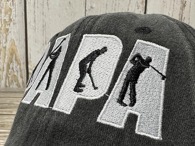 Golf Dad Papa Embroidered Baseball Caps for Men and Women Father's Day Gift For Him 91ljzEo7_KL._AC_SX679.jpg