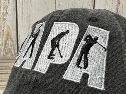 Golf Dad Papa Embroidered Baseball Caps for Men and Women Father's Day Gift For Him 91ljzEo7_KL._AC_SX679.jpg