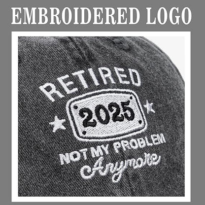 Retirement Gifts for Men Women 2025 Retired Hat Gift Ideas Embroidered Baseball Cap 91rYHTcJs2L._AC_SX569.jpg