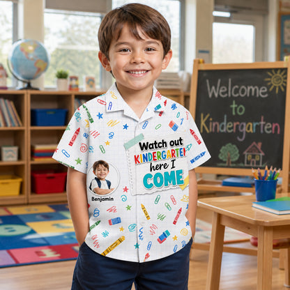 Watch Out Kindergarten – Photo Kids Hawaiian Shirt - Personalized Hawaiian Kids Shirt - AOP 9205379f-cab0-49e4-bfa3-62127d4336a4.jpg