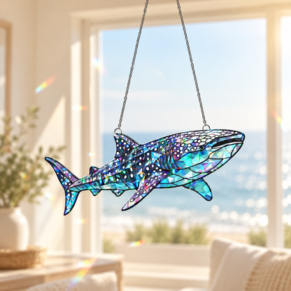 Whale Shark Acrylic Hologram Window Hanging, Ocean Animal Suncatcher Decor, Iridescent Sea Life Sun Catcher, Beach Lover Gift, Unique Decor 92ace5df-225b-4ca2-8d3e-fa464c634aa9-C-m-p-voi-k-nh-m-u-n-n-ng.png