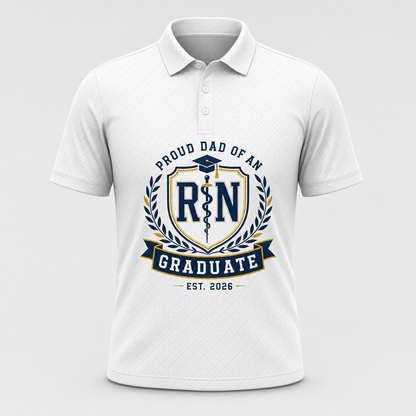 Proud [Relation] of an RN Graduate – Est. [Year] Crest Polo - Personalized Polo shirt - All over printed 9314534a-5c37-47e0-b9f3-98b60ca6b4b7.png