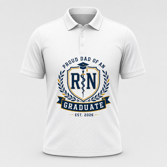 Proud [Relation] of an RN Graduate – Est. [Year] Crest Polo - Personalized Polo shirt - All over printed 9314534a-5c37-47e0-b9f3-98b60ca6b4b7.png