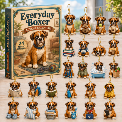 Everyday Boxer Advent Calendar 2026 - 24-Day Festive Countdown, Acrylic Charms Blind Box - Gift For Boxer Lovers 932f0204-a54d-4ffa-8c48-60675d46929e-boxer-box-charms.png