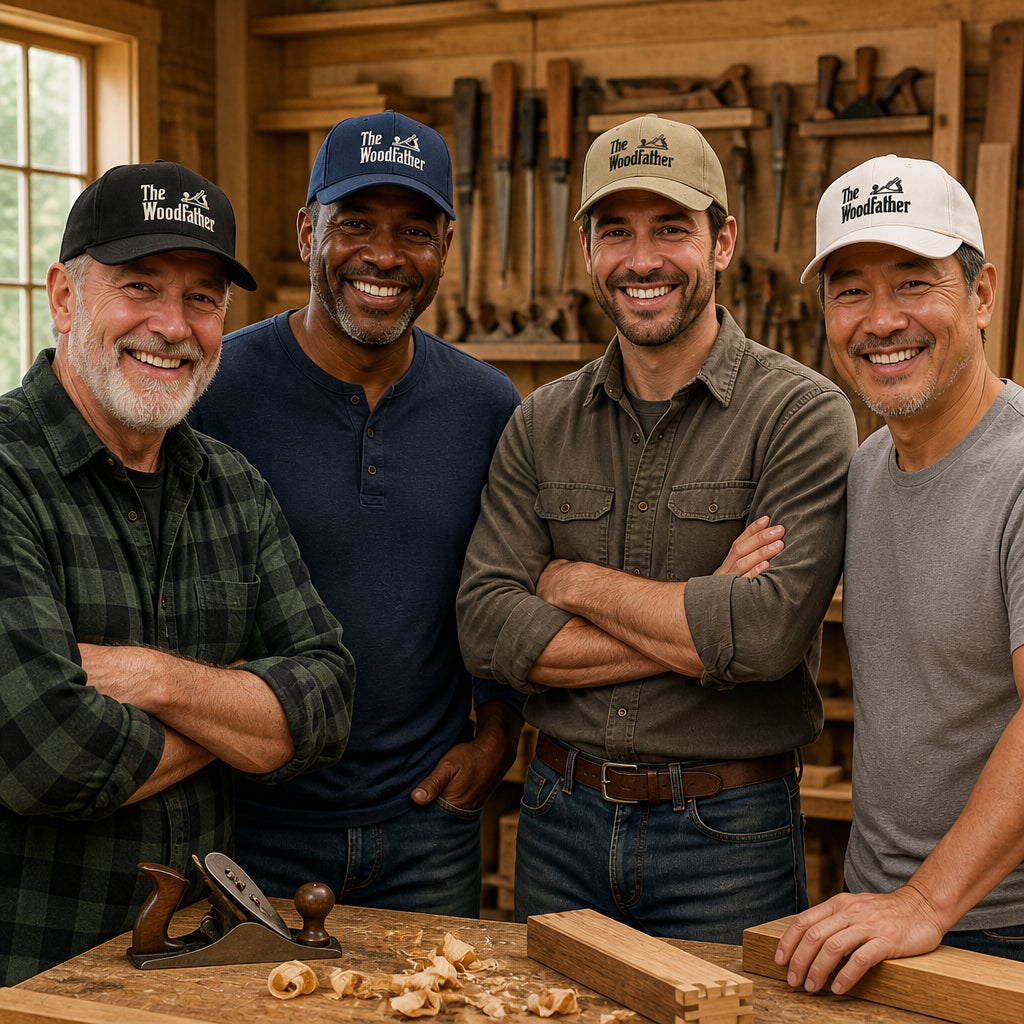 The Woodfather (Woodworking Dad) - Available in multiple colors