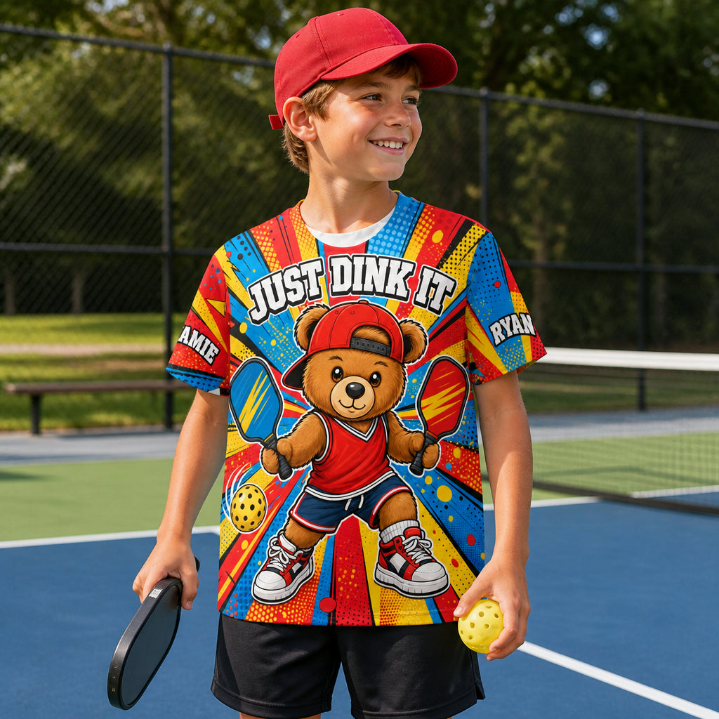 Just Dink It – Team Bear AOP Pickleball Tee - Personalized T-Shirt - All over printed 948e77b3-daf5-4d86-a865-1e32fa7a6f08.jpg