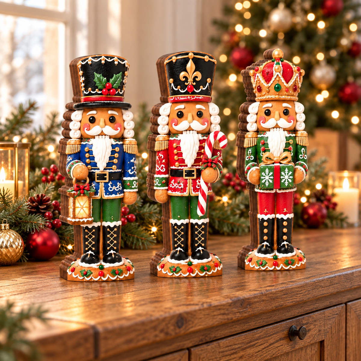 Christmas Nutcracker Wooden Block, Gingerbread Soldier Decor, Festive Shelf & Mantel Accent, Holiday Home Decor, Nutcracker, Christmas Decor 94bbac06-f2d4-4600-8d23-50d45868cfcb-banner-1.png