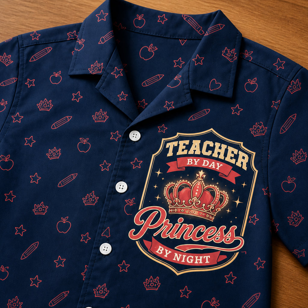 Teacher by Day, Princess by Night – Crown Badge Kids Hawaiian Shirt - Hawaiian Kids Shirt - AOP 94c0e7e5-759e-46ac-bc27-e4a07af80552.jpg