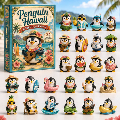 Penguin Hawaii Ocean Advent Calendar 2026 - 24-Day Festive Countdown, Acrylic Charms Blind Box - Gift For Ocean Lovers 953ac35e-bf0b-4c9b-b751-f4633a993eca-penguin.jpg