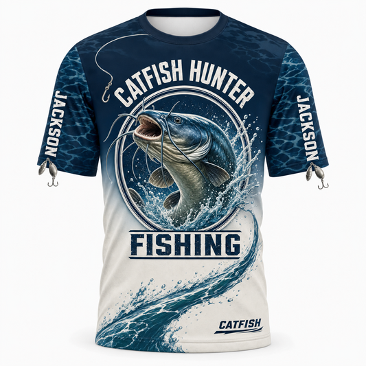 Catfish Hunter AOP Fishing Tee – Personalized Name - Personalized T-Shirt - All Over Printed 9591d139-9855-41d6-b705-611dc02f8fb4.png
