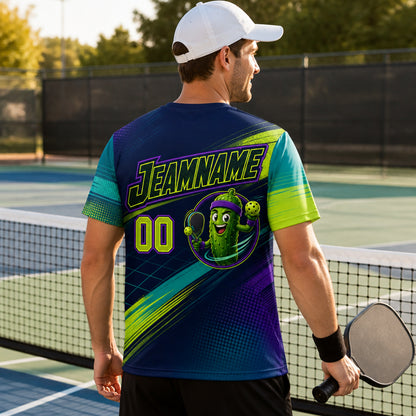 Custom Pickleball Mascot AOP Jersey Tee - Personalized T-Shirt - All over printed 96268d90-b413-4db5-b6ce-350f7d7092bb.jpg