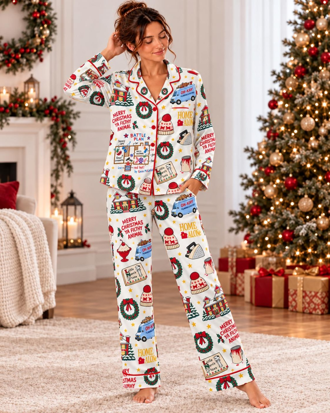Home Alone Christmas Pajama Set, Funny Christmas Movie PJs, Holiday Sleepwear for Kids and Adults 967c23de-22db-4e60-8aba-6c6a625b9925-t-i-xu-ng-69-.png